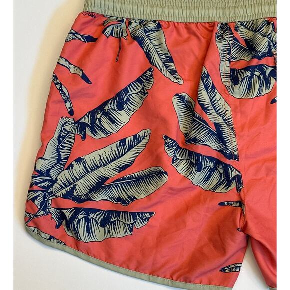 Maamgic Men's Swim Trunks Banana Leaves Size XL Tropical Quick Dry Mesh Lining - Picture 6 of 11